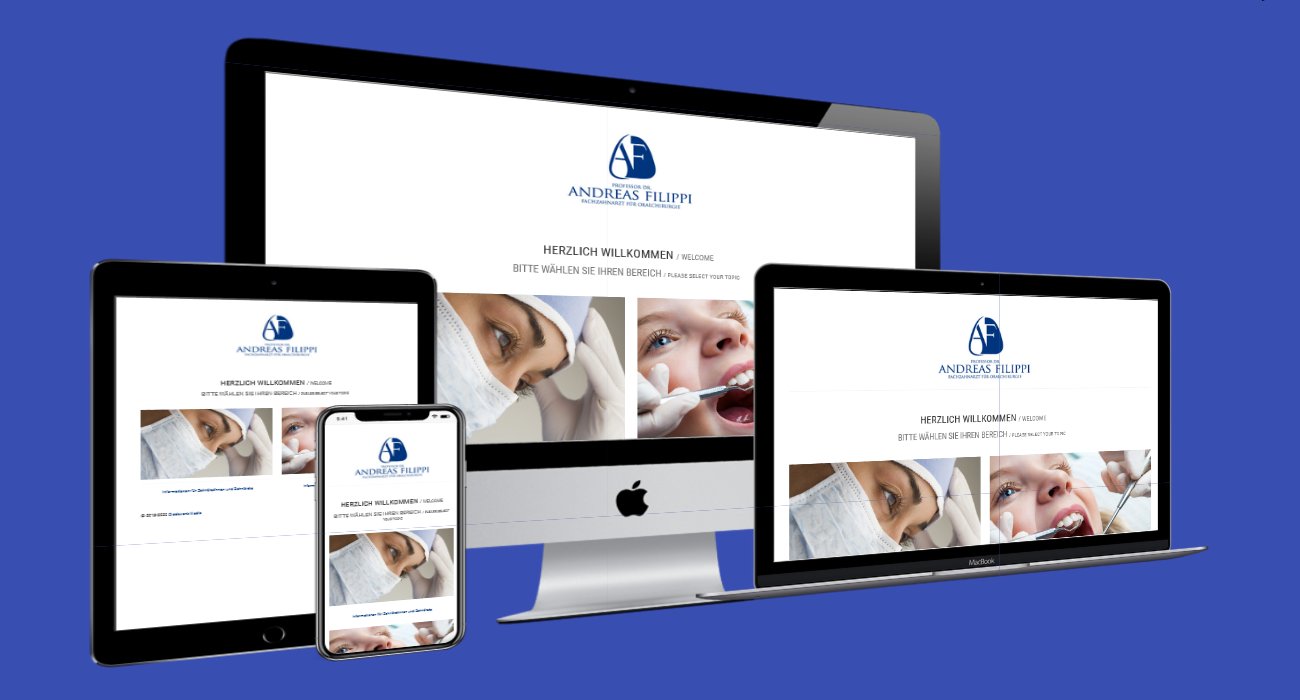 Referenz Fachzahnarzt für Oralchirurgie – Logo & Website