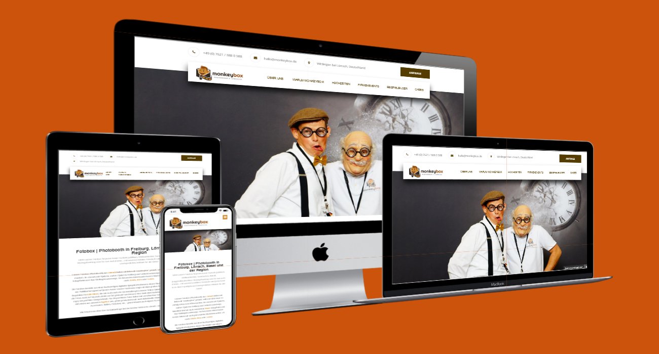 Referenz monkeybox – Marke, Website & Software